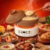 This multi-functional ceramic pot with an electric stove is a household cooking wonder for making soup and stewing dishes. It is heat-resistant, durable and easy to operate Specification image